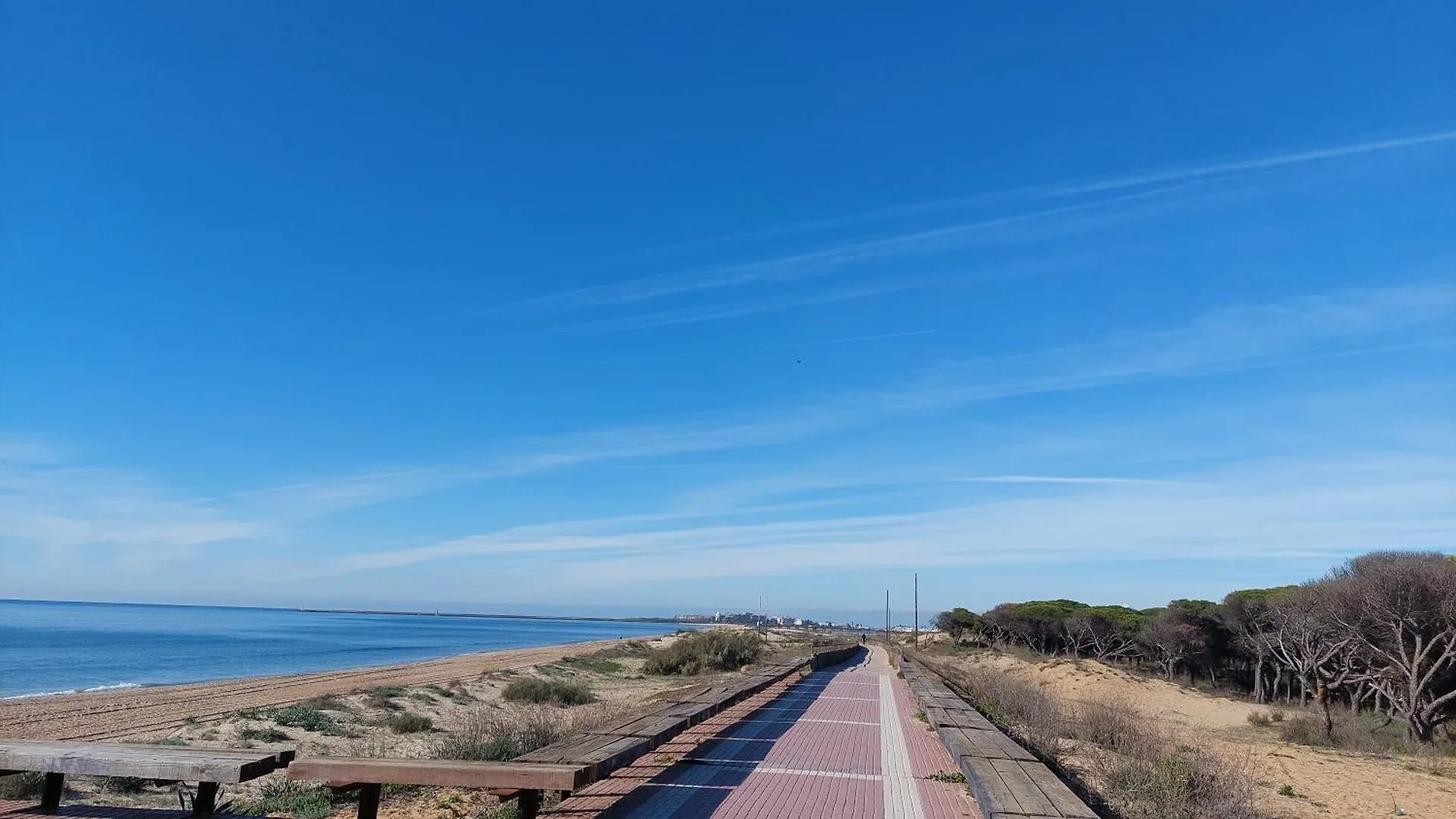 Estudio Con Piscina Y Garaje A 100 Mtr De La Playa Isla Cristina Spanyolország